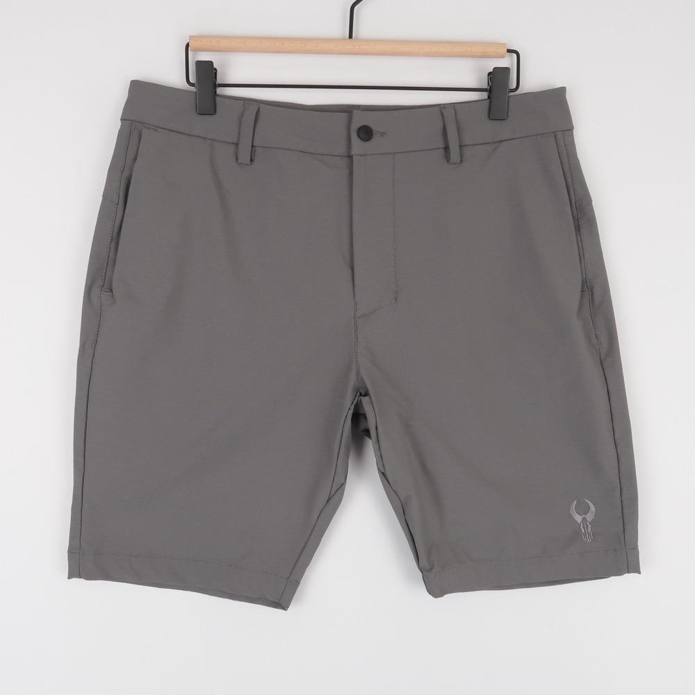 Badlands Fortis Shorts Mens 34 Gray Hiking Outdoor Stretch Lightweight